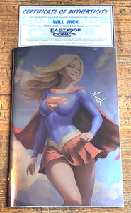 ACTION COMICS #1057 WILL JACK SIGNED COA NYCC EXCL FOIL VARIANT-C