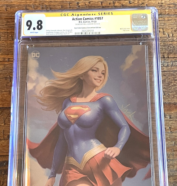 ACTION COMICS #1057 CGC SS 9.8 WILL JACK SIGNED NYCC EXCL FOIL VARIANT-C