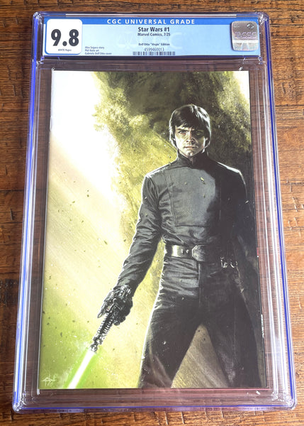 STAR WARS #1 CGC 9.8 DELL OTTO 1:100 RI VIRGIN VARIANT DARTH VADER 2025 RARE!