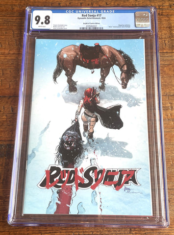RED SONJA #17 CGC 9.8 JAVIER FERNANDEZ MEGACON 2025 AKIRA HOMAGE EXCLUSIVE