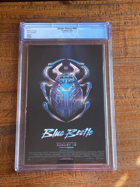 WONDER WOMAN #800 CGC 9.8 SAMPERE COVER-A VARIANT FIRST TRINITY APPEARANCE