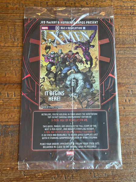 X-MEN: AGE OF REVELATION #0 MARVEL SUPRISE ONE PER STORE VARIANT SEALED POLYBAG