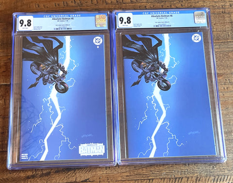 ABSOLUTE BATMAN #8 CGC 9.8 REDCODE EXCL HOMAGE TRADE & VIRGIN VARIANT OPTIONS