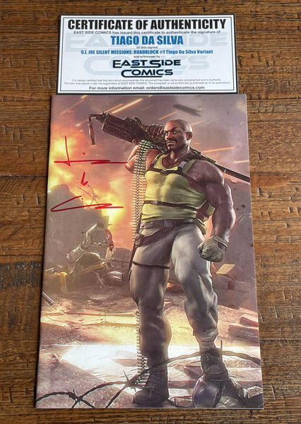 G.I. JOE #1 SILENT MISSIONS ONE SHOT TIAGO DA SILVA SIGNED EXCL CONNECTING VARIANT OPTIONS
