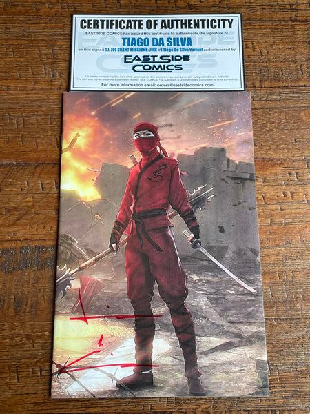 G.I. JOE #1 SILENT MISSIONS ONE SHOT TIAGO DA SILVA SIGNED EXCL CONNECTING VARIANT OPTIONS