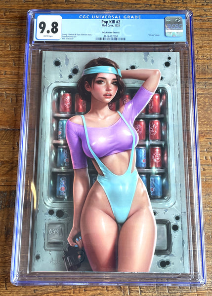 POP KILL #2 CGC 9.8 WILL JACK EXCL "SEXY YOGA" STORE VIRGIN VARIANT-B 500 PT RUN