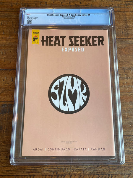 GUN HONEY HEAT SEEKER EXPOSED #1 CGC 9.8 SOZOMAIKA "NUDE" VIRGIN VARIANT-B