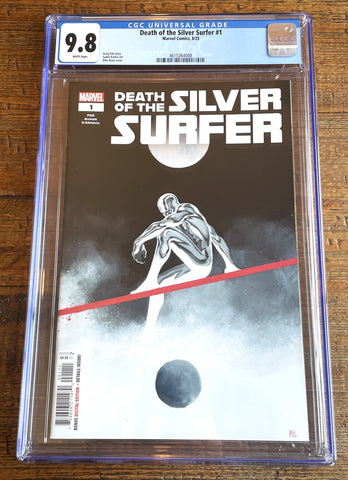 DEATH OF THE SILVER SURFER #1 CGC 9.8 DIKE RUAN COVER A VARIANT FANTASTIC FOUR