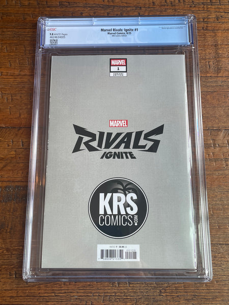 MARVEL RIVALS IGNITE #1 CGC 9.8 GODTAIL EXCL PSYLOCKE VARIANT LTD TO 1000 W/ COA