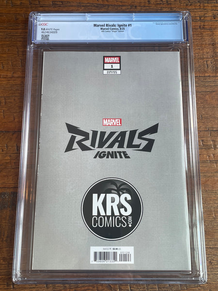 MARVEL RIVALS: IGNITE #1 CGC 9.8 GODTAIL SDCC EXCL "PINK VIRGIN" VARIANT LTD TO 600