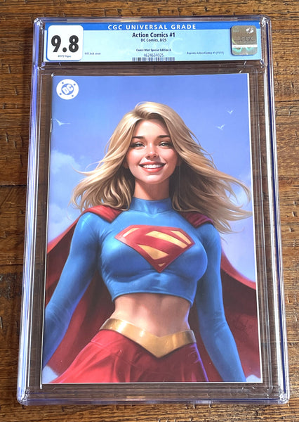 ACTION COMICS (NEW 52) #1 CGC 9.8 WILL JACK EXCL SUPERGIRL VIRGIN VARIANT OPTIONS