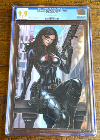 G.I. JOE #318 CGC 9.9 DAVID DIAS EXCL BARONESS "VIRGIN" VARIANT LTD 500 NOT 9.8