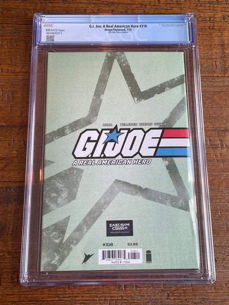 G.I. JOE #318 CGC 9.9 DAVID DIAS EXCL BARONESS "VIRGIN" VARIANT LTD 500 NOT 9.8