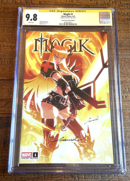 MAGIK #1 CGC SS 9.8 GODTAIL SIGNED EXCL VARIANT LTD TO 1000 WOLVERINE