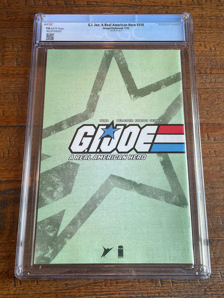G.I. JOE A REAL AMERICAN HERO #318 CGC 9.8 PORTELA 1:10 RI INC STORM SHADOW VARIANT IMAGE COMICS