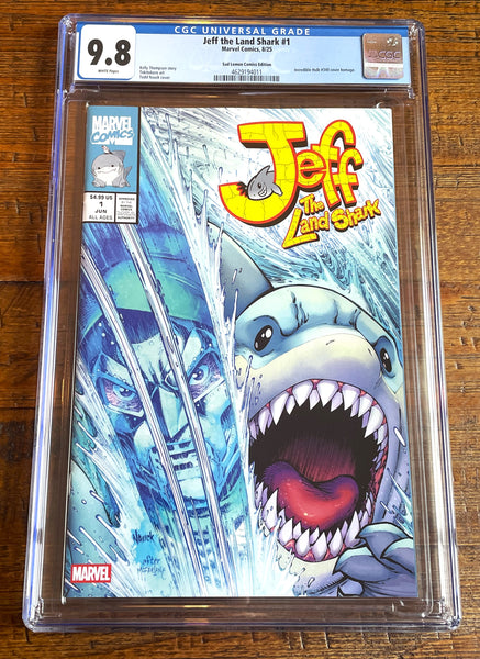 JEFF THE LAND SHARK #1 TODD NAUCK EXCL "HOMAGE" VARIANT LTD TO 1000 MARVEL RIVALS