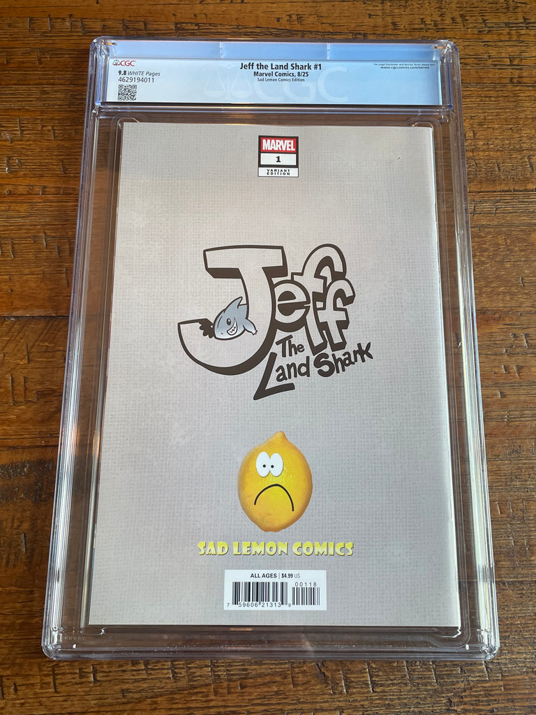 JEFF THE LAND SHARK #1 TODD NAUCK EXCL 