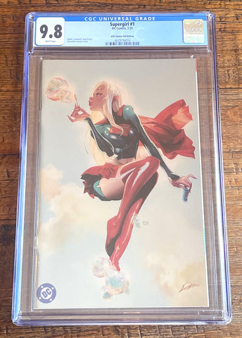 SUPERGIRL #1 CGC 9.8 ALEXANDER LOZANO SDCC EXCL "FOIL" VIRGIN VARIANT 2025 LTD TO 600