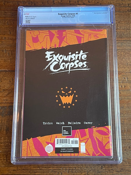 EXQUISITE CORPSES #1 CGC 9.8 REDCODE EXCL "HOMAGE" VIRGIN VARIANT LTD TO 300 IMAGE COMICS