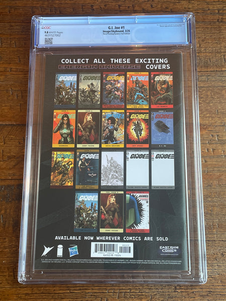 G.I. JOE #1 CGC 9.8 NATALI SANDERS NYCC 2025 EXCL "RED FOIL" BARONESS VARIANT LTD 500