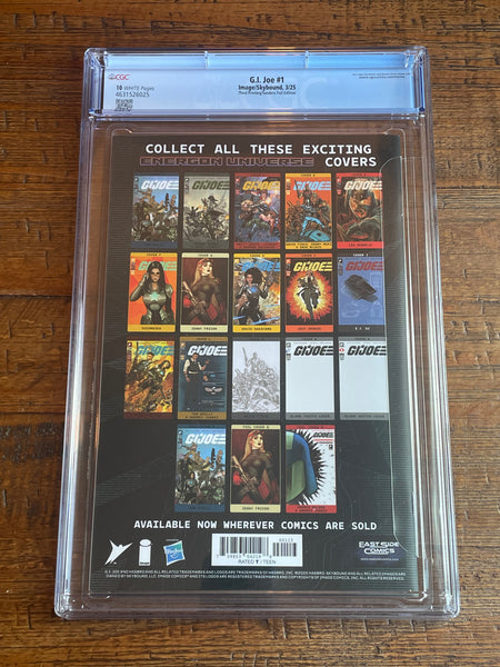 G.I. JOE #1 CGC 10 NATALI SANDERS NYCC 2025 EXCL "RED FOIL" BARONESS VARIANT LTD 500 NOT 9.8