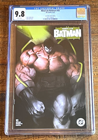 ABSOLUTE BATMAN #10 CGC 9.8 BEN OLIVER EXCL VARIANT LTD TO 500 FIRST KILLER CROC BANE
