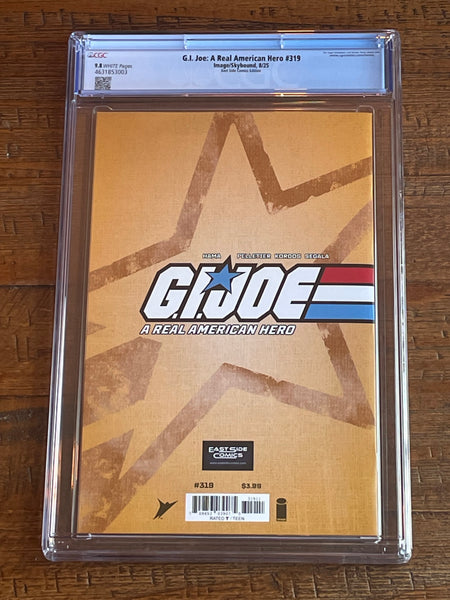 G.I. JOE #319 CGC 9.8 MICHELLE DIAS EXCL BARONESS "VIRGIN" VARIANT LTD 500