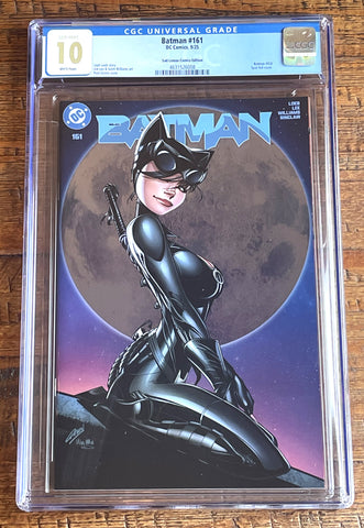 BATMAN #161 CGC 10 PAUL GREEN EXCL FOIL MOON CATWOMAN VARIANT NOT 9.8 9.9