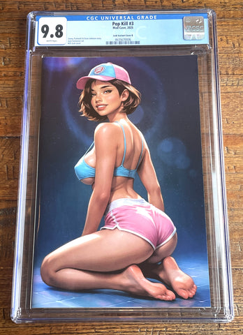 POP KILL #3 CGC 9.8 WILL JACK EXCL "SEXY SHORTS" STORE VARIANT-A 600 PT RUN