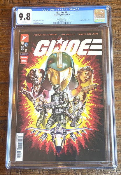 G.I. JOE #1 CGC 9.8 PASQUALE FERRARA MEGACON 2025 EXCL VARIANT