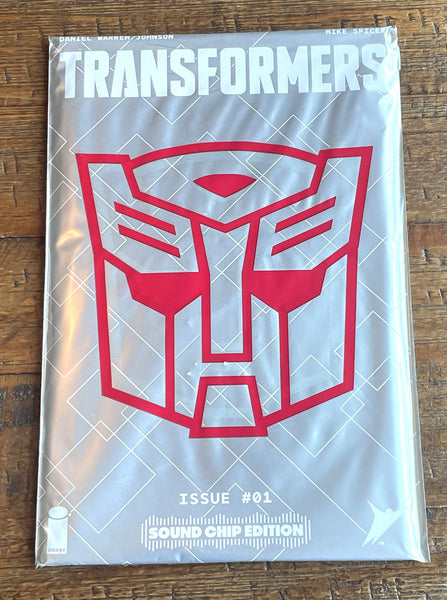 TRANSFORMERS #1 SOUND CHIP EDITION-A & B OPTIMUS PRIME FOIL VARIANT OPTIONS UNOPENED SEALED