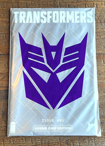TRANSFORMERS #1 SOUND CHIP EDITION-A & B OPTIMUS PRIME FOIL VARIANT OPTIONS UNOPENED SEALED