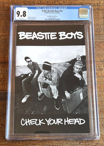 ORBIT: BEASTIE BOYS #1 CGC 9.8 SKAN "CHECK YOUR HEAD" HOMAGE VARIANT 150 PT RUN