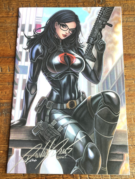 G.I. JOE #318 DAVID DIAS SIGNED COA EXCL BARONESS "VIRGIN" VARIANT LTD 500 COPIES