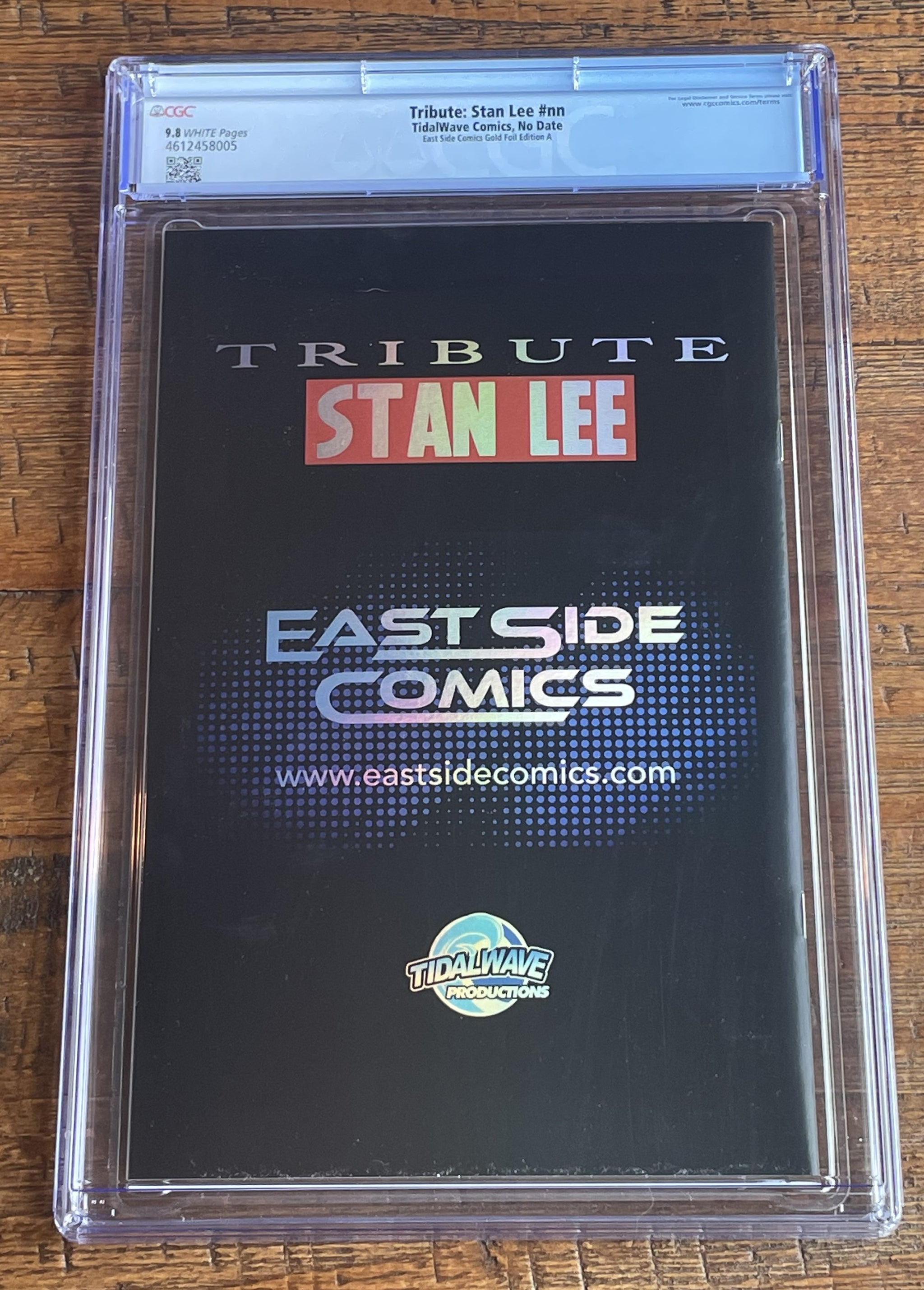 stan lee mtg card STAN LEE TRIBUTE #1 CGC 9.8 SKAN NYCC 2025 EXCL "GOLD FOIL" SPIDER-MAN – East Side Comics