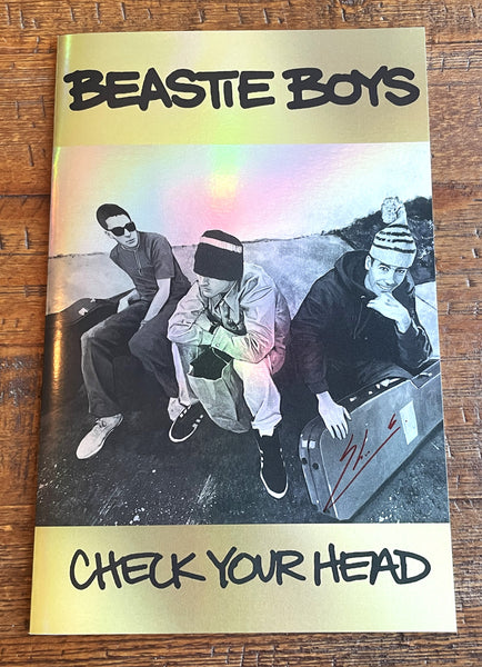 ORBIT: BEASTIE BOYS #1 SKAN SIGNED COA NYCC 2025 EXCL "GOLD FOIL" CHECK YOUR HEAD HOMAGE VARIANT