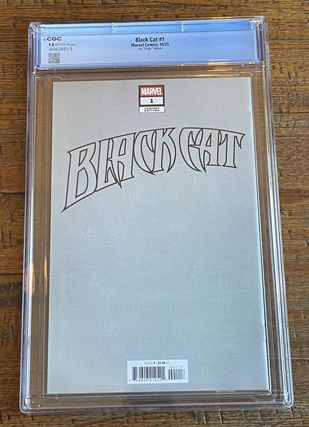 BLACK CAT #1 CGC 9.8 JEEHYUNG LEE 1:200 RI VIRGIN VARIANT 2025 SPIDER-MAN
