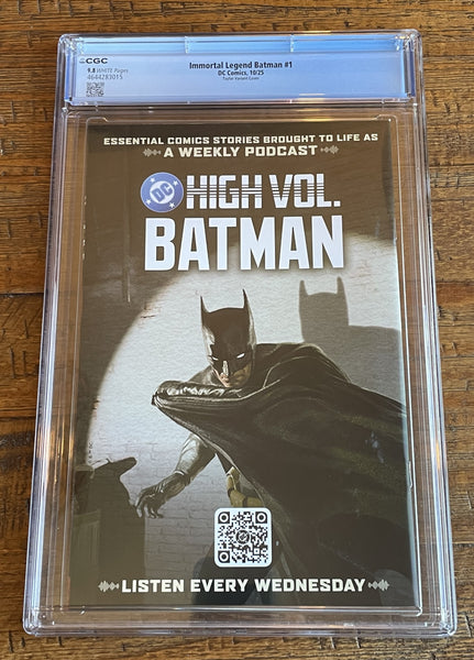 IMMORTAL LEGEND BATMAN #1 CGC 9.8 MATT TAYLOR 1:25 RI INC VARIANT ABSOLUTE
