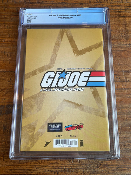 G.I. JOE #320 CGC 9.8 JOHN GIANG NYCC 2025 EXCL FIREFLY "VIRGIN" VARIANT LTD 500 COPIES