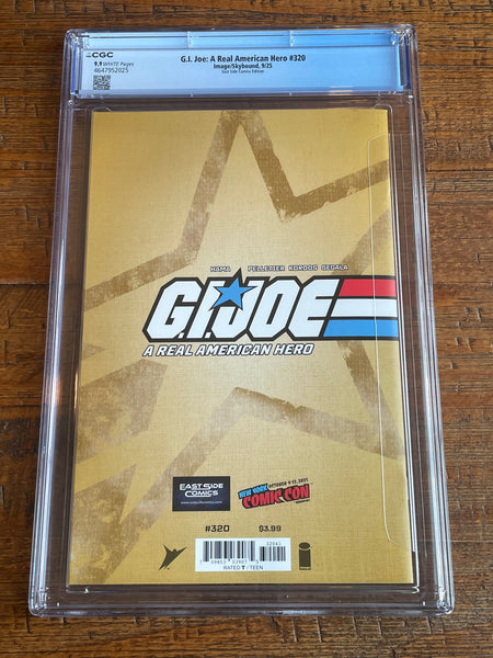 G.I. JOE #320 CGC 9.9 JOHN GIANG NYCC 2025 EXCL FIREFLY "VIRGIN" VARIANT LTD 500 NOT 9.8