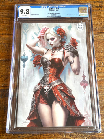 BATMAN (NEW 52) #13 CGC 9.8 NATALI SANDERS EXCL "STEAMPUNK" VIRGIN VARIANT DEATH OF THE FAMILY LTD TO 800