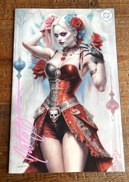 BATMAN (NEW 52) #13 NATALI SANDERS SIGNED COA EXCL "STEAMPUNK" VIRGIN VARIANT LTD TO 800