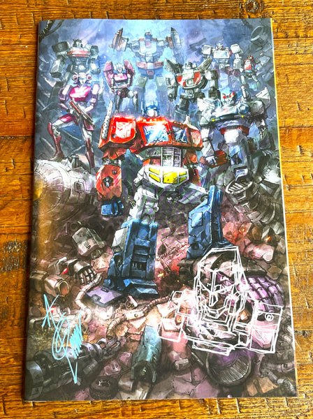 TRANSFORMERS #25 ALAN QUAH REMARK SKETCH W/ COA NYCC 2025 EXCL VARIANT G.I. JOE