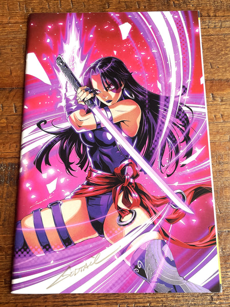 MARVEL RIVALS IGNITE #1 GODTAIL SIGNED COA SDCC EXCL "PINK VIRGIN" VARIANT LTD TO 600