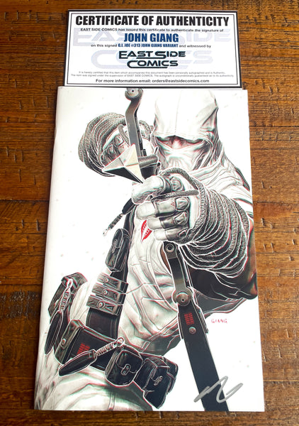 G.I. JOE #313 JOHN GIANG SIGNED REMARK MEGACON 2025 EXCL STORM SHADOW VARIANT OPTIONS
