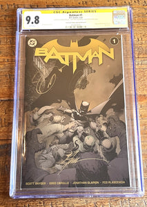 BATMAN (NEW 52) #1 CGC SS 9.8 SIGNED X3 SNYDER CAPULLO MEGACON