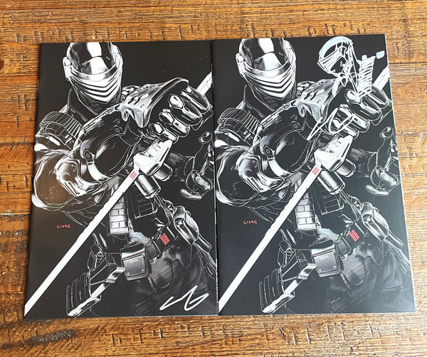 G.I. JOE #310 JOHN GIANG SIGNED REMARK NYCC EXCL SNAKE-EYES VARIANT OPTIONS