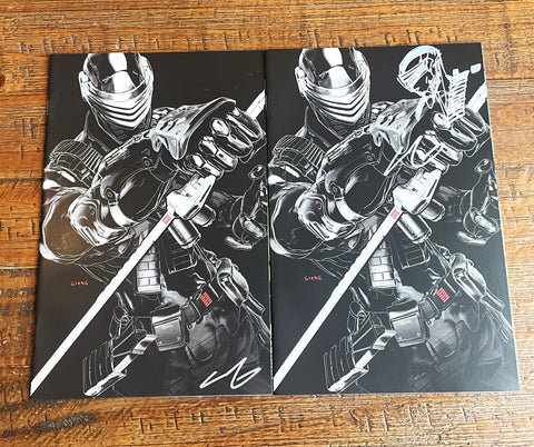 G.I. JOE #310 JOHN GIANG SIGNED REMARK NYCC EXCL SNAKE-EYES VARIANT OPTIONS