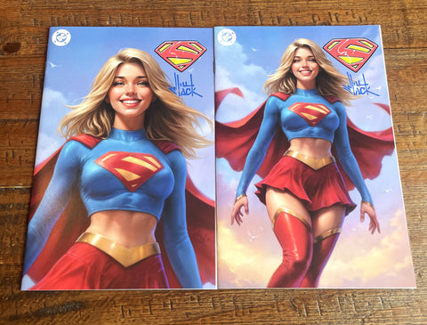 ACTION COMICS (NEW 52) #1 WILL JACK REMARK COA EXCL SUPERGIRL VIRGIN VARIANT OPTIONS