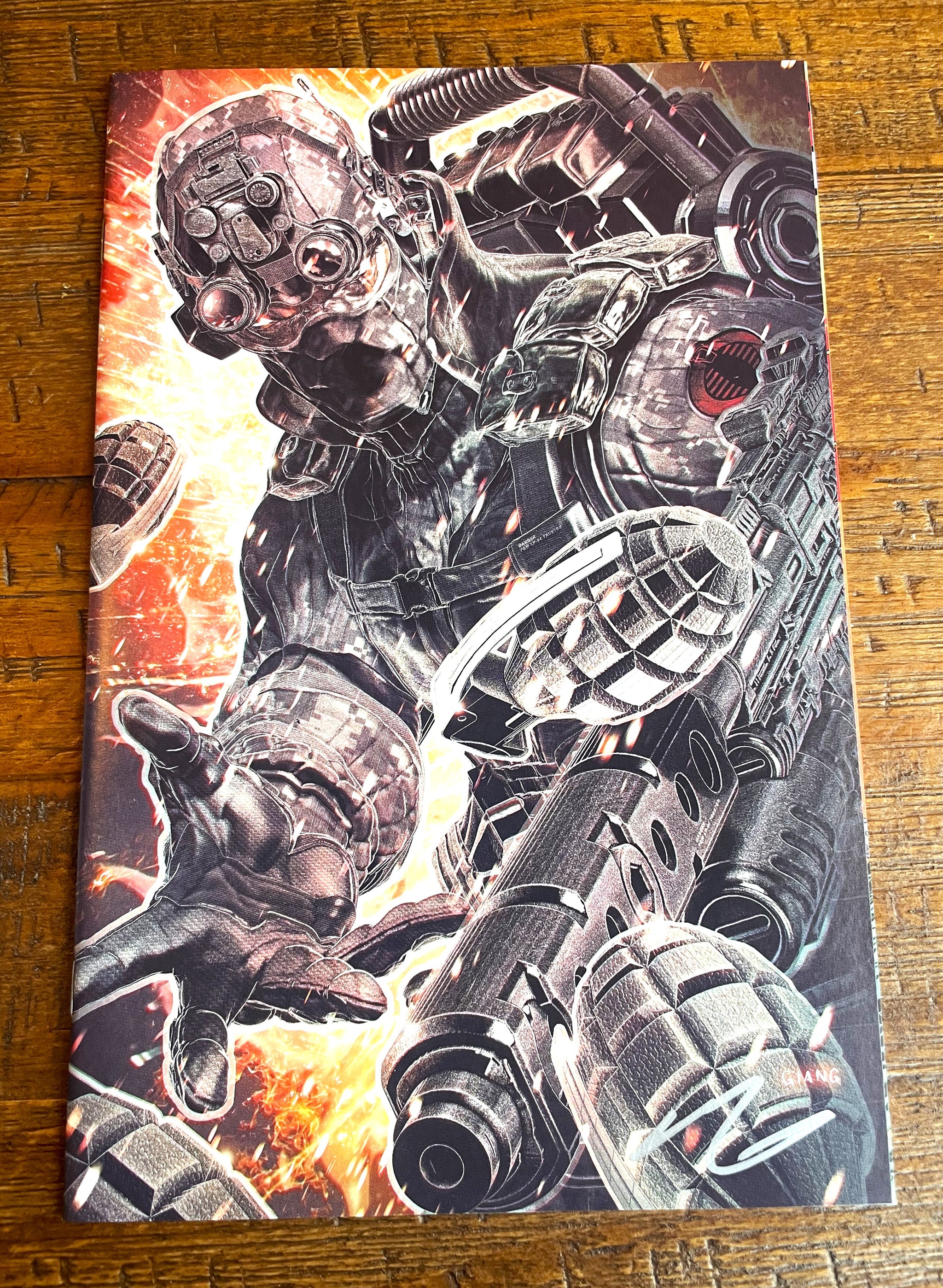 G.I. JOE #320 JOHN GIANG SIGNED REMARK NYCC 2025 EXCL FIREFLY